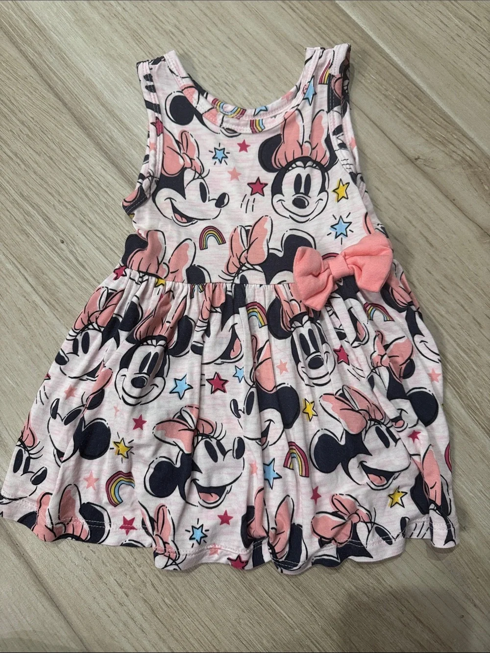 Little Sleepies Disney Minnie Forever Twirl Dress with Bodysuit 6-12 months